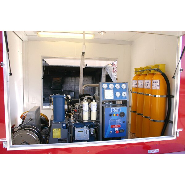 High Pressure Breathing Air Trailer
